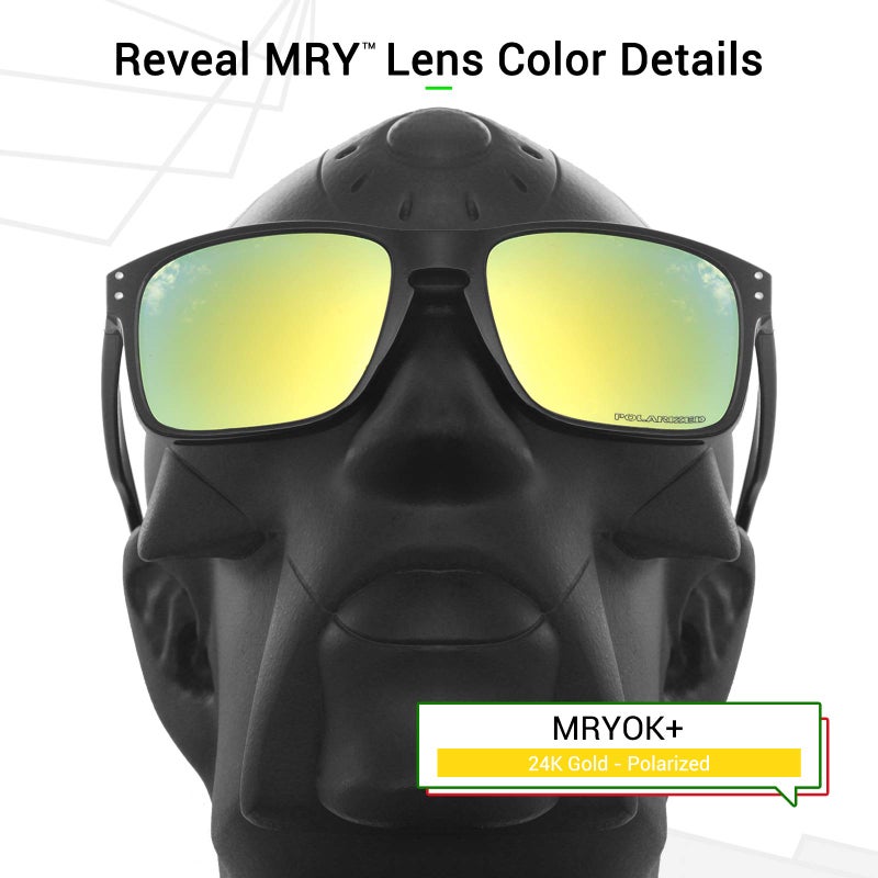 Mryok+ Polarized Replacement Lenses for Oakley Crosshair New 2012 OO4060-24K Gold - Image 3